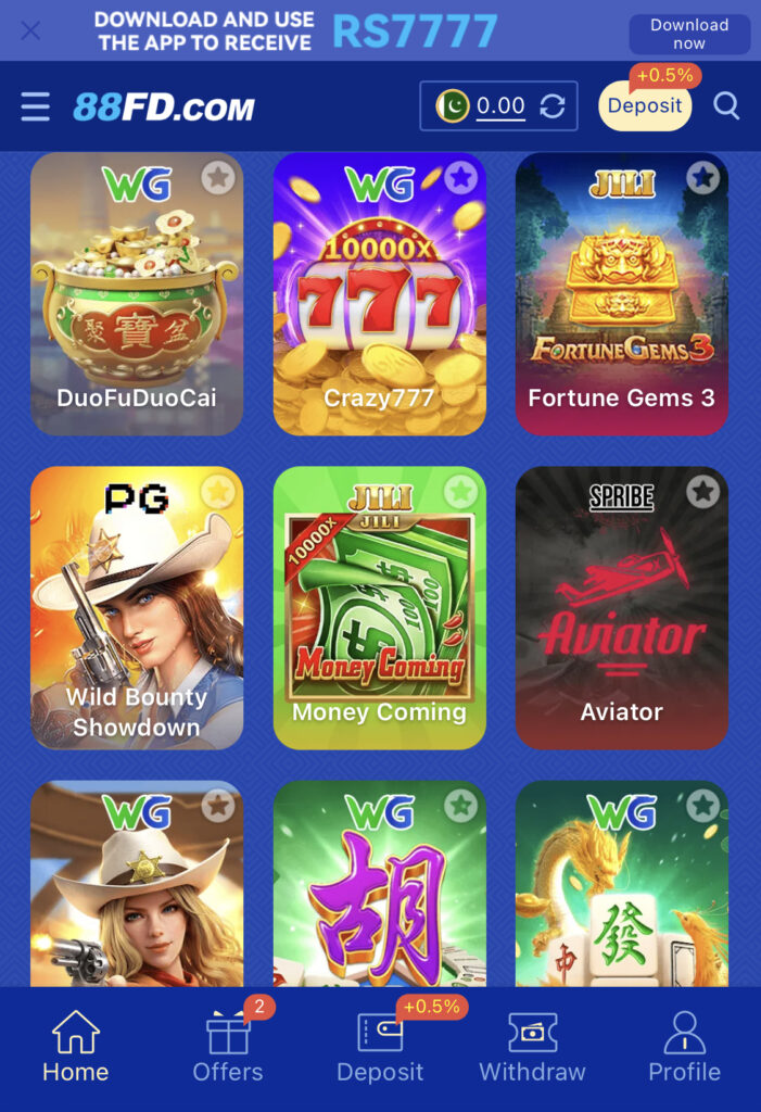 88fd game apk interface