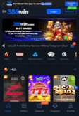 388win game apk app interface