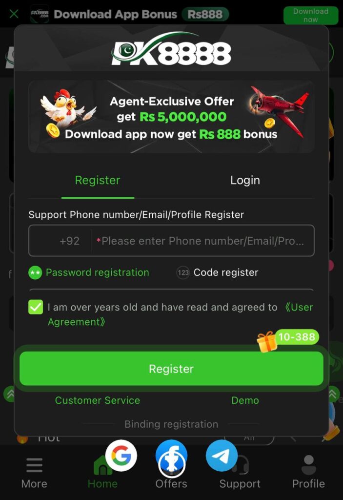 pk8888 game apk download register 