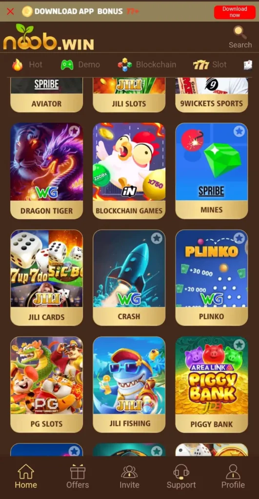noob win game apk app interface android
