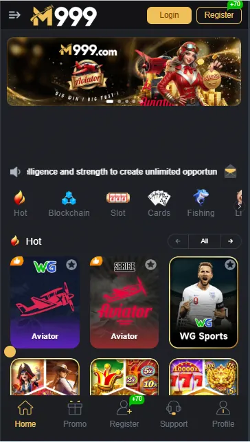 m99 game apk app interface
