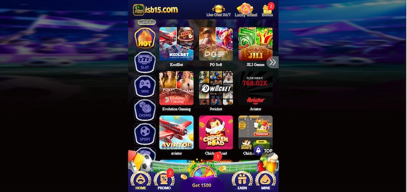 isb15 hot games list